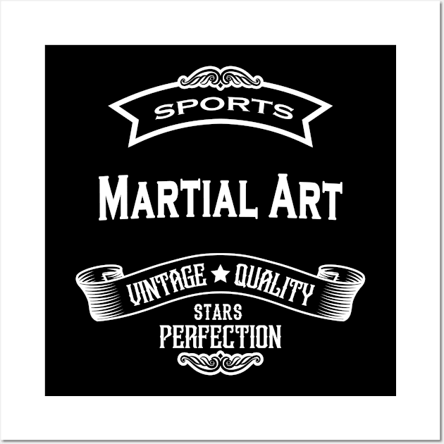 The Martial Art Wall Art by Alvd Design